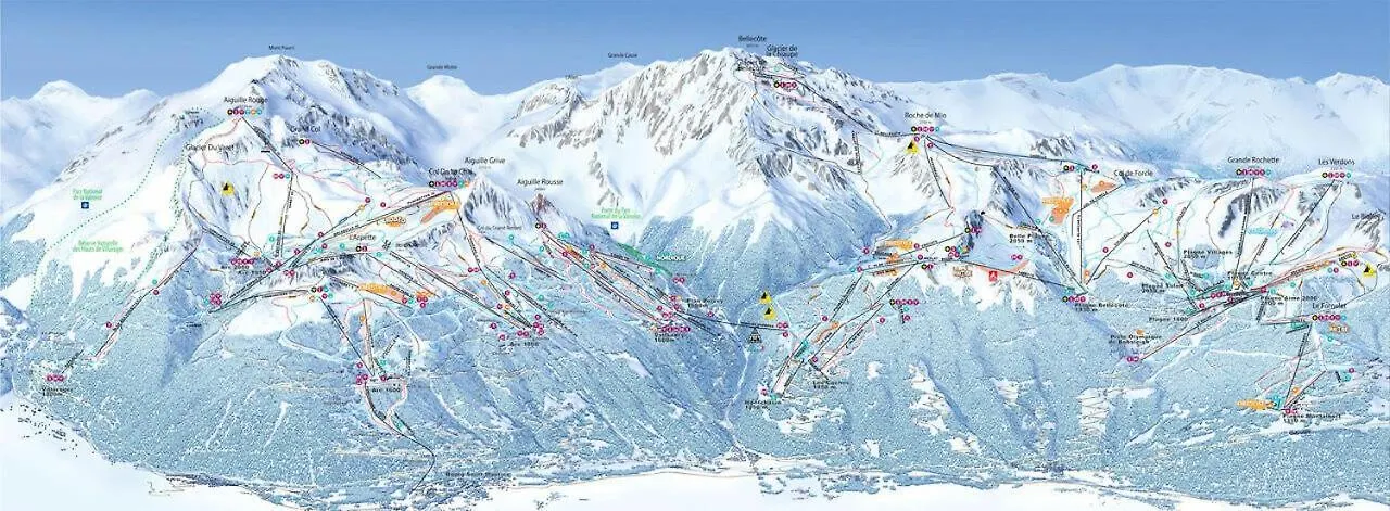 公寓 Appartement Pour 10 Personnes Au Coeur Des Arcs 1800 - Duplex 4 Pieces 10 Personnes Mae-5001 Les Arcs